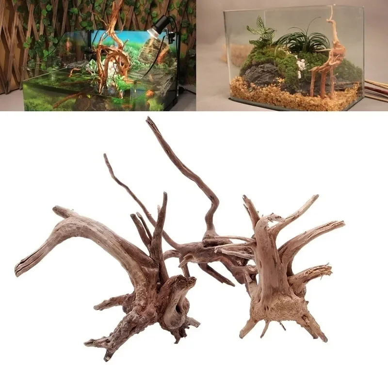 Marine Aquarium Hobby - Natuurlijke Boomstam Drijfhout Aquarium Aquarium Reptiel