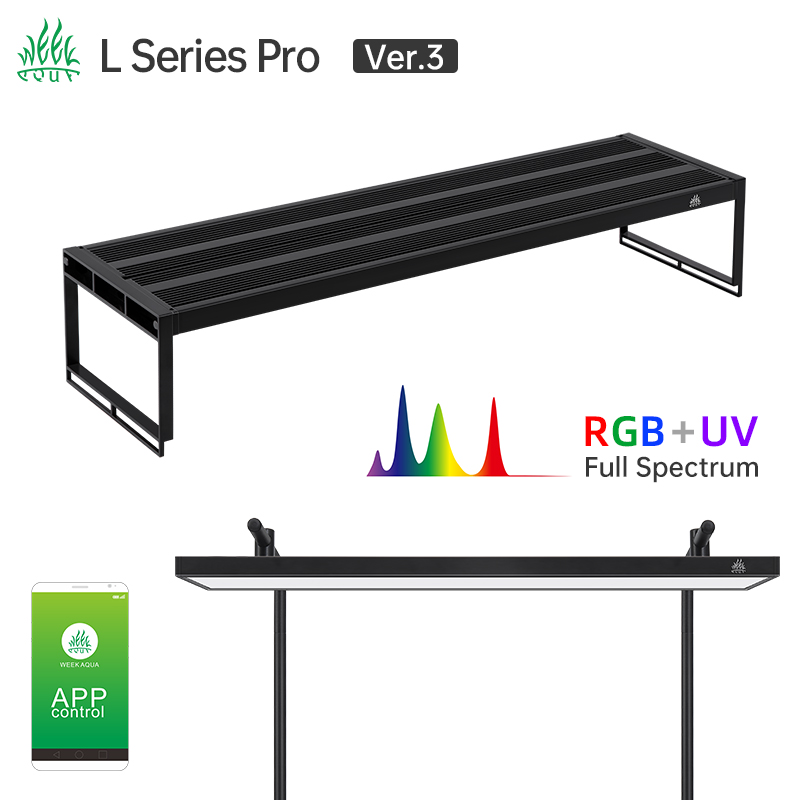 Aquarium Marine Lights - WEEK AQUA L-serie APP-bediening Dimmer en