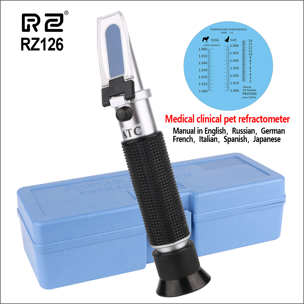 Marine Aquarium Refractometer - RZ 3-in-1 Dierlijke Klinische Refractometer Handheld