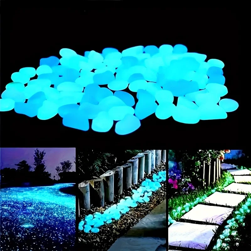 Marine Aquarium Hobby - Lichtgevende kiezels Nachtlampje Stenen Aquarium Landschapsarchitectuur