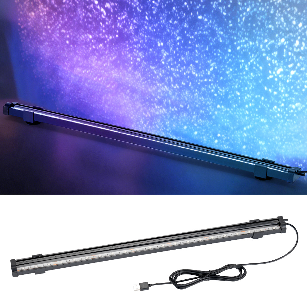 Aquarium Marine Lights - USB LED Aquarium Luchtbellenlicht Auto RGB