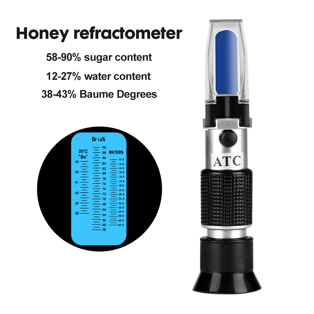 3-in-1 draagbare honingrefract - Marine Aquarium Refractometer recensie en prijs