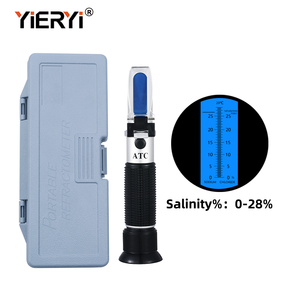 Yieryi Draagbare 0-28% Zoutgeh - Marine Aquarium Refractometer recensie en prijs