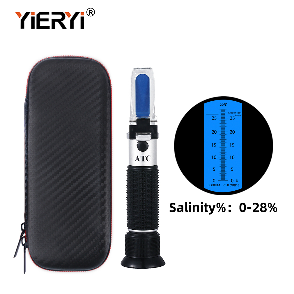 Yieryi Draagbare 0-28% Zoutgeh - Marine Aquarium Refractometer recensie en prijs