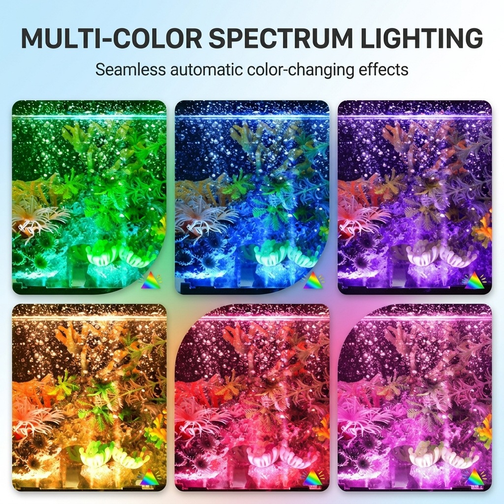 USB LED Aquarium Luchtbellenli - Aquarium Marine Lights recensie en prijs